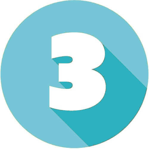 Three Blue